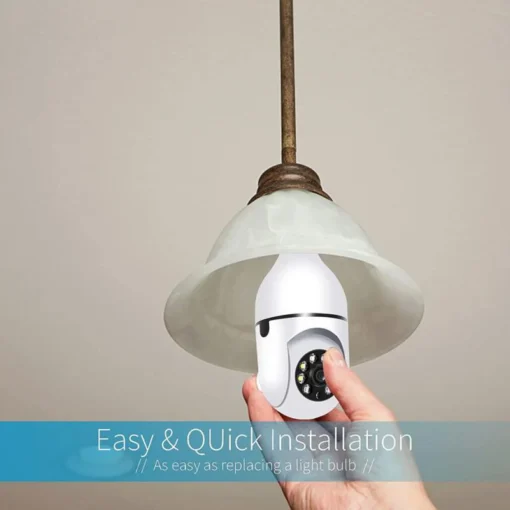 4G WiFi IP Camera E27 Bulb Cam 3MP Wireless Baby Monitor AI Tracking Security Video Surveillance Pet Cam SmartLife Indoor - Image 2