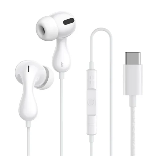 Baseus Encok CZ20/HZ20 Wired Earphone Type-C/3.5mm Jack Hi-Res Audio with Mic Wired Headset For Laptop Computer Tablet Cellphone - Image 5