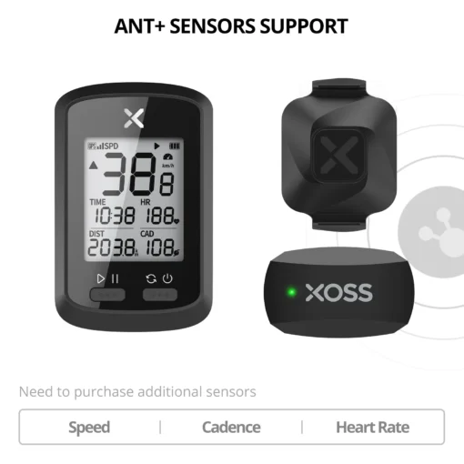 XOSS G/G Plus GPS Bike Computer Wireless Waterproof Cycling Speedometer ANT+ Bicycle Computer Road Bike MTB Bike Accessories - Image 14