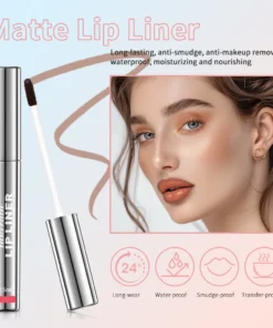 Waterproof Lip Liner Peel Off Tattoo Lipgloss Waterproof Long Lasting Matte Lip Tint Brown Contour Tear-off Lips Stain Cosmetic