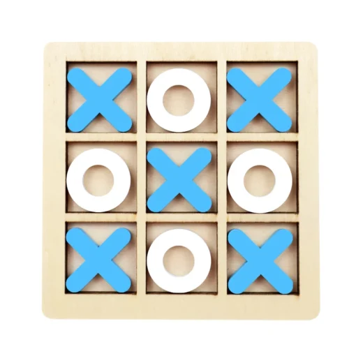 Montessori Play Game Wooden Toy Mini Chess Interaction Puzzle Training Brain Learing Early Educational Toys For Children Kids - Image 5