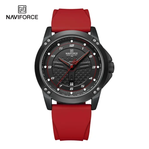 NAVIFORCE Casual Quartz Wristwatch Fashion Waterproof Men's Watches Sport Silicone Strap Male Luminous Clock Relogio Masculino - Image 12