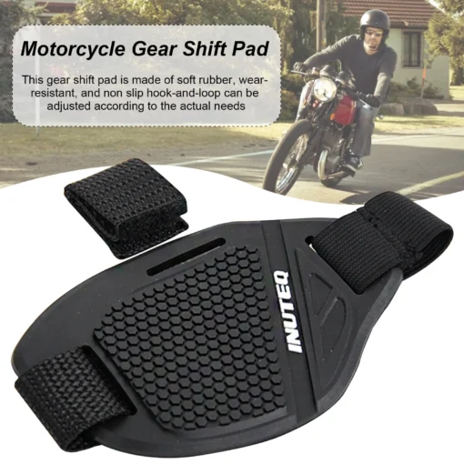 Motorcycle Shift Pad Rubber Boot Protective Cover Adjustable Shifter Shield Anti Slip Pad Shoe Cover Motorcycle Shoe Protection - Image 12