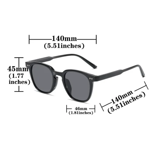 New Vintage Square Sunglasses Women Men Luxury Brand Small Round Sun Glasses Female Small Eyewear Oculos De Sol for Male Female - Image 2
