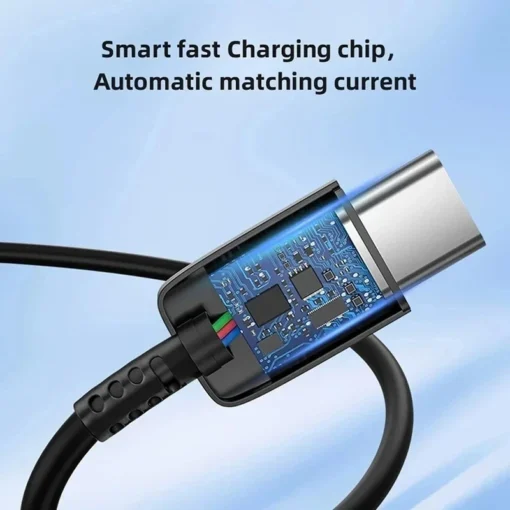 5A 45W PD USB-C Super Fast Charging Type-C Cable for Samsung S21 FE S22 Plus S23 S24 Ultra Note 20 A14 A15 A33 A34 A53 A54 A55 - Image 6
