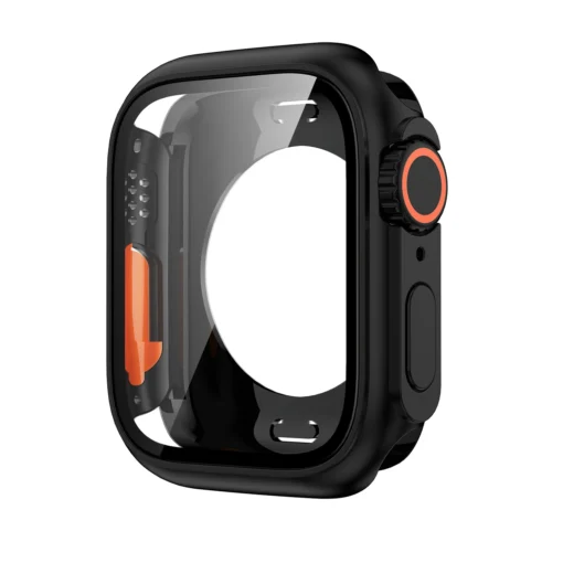 Screen Protector Cover for Apple Watch 45mm 44mm 40mm 41mm Hard PC Front Rear Bumper Case iwatch 9 8 7 SE 6 5 4 Change To Ultra - Image 5