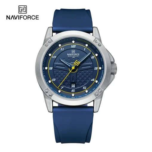 NAVIFORCE Casual Quartz Wristwatch Fashion Waterproof Men's Watches Sport Silicone Strap Male Luminous Clock Relogio Masculino - Image 8