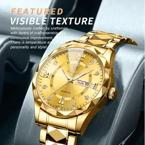 BINBOND Top Brand Luxury Fashion Watch Men Waterproof Week Date Clock Sport Watch Men Quartz Wristwatch Relogio Masculino B2521 - Image 10