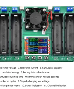 Hot Sell 18650 Lithium Battery Capacity Tester Module MAh MWh Digital Battery Power Detector Module 18650 Battery Tester Type-C