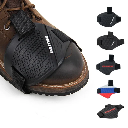 Motorcycle Shift Pad Rubber Boot Protective Cover Adjustable Shifter Shield Anti Slip Pad Shoe Cover Motorcycle Shoe Protection - Image 10