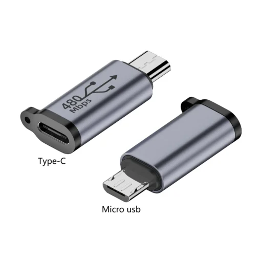 TypeC Female to Mini USB/Type C Female to Micro USB/Micro USB Female to Type C/Micro USB Female to Mini USB Connector Adapter - Image 13