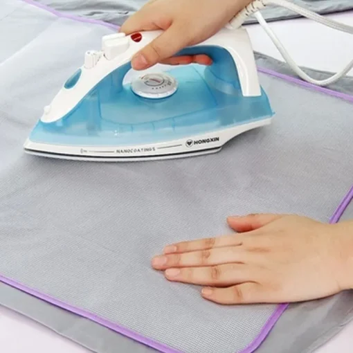 Ironing Pad High Temperature Resistant Heat Insulation Ironing Cloth Clothes Protection Pad Random Color Home Mesh Ironing Board - Image 2