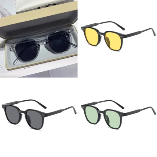 New Vintage Square Sunglasses Women Men Luxury Brand Small Round Sun Glasses Female Small Eyewear Oculos De Sol for Male Female - Image 6