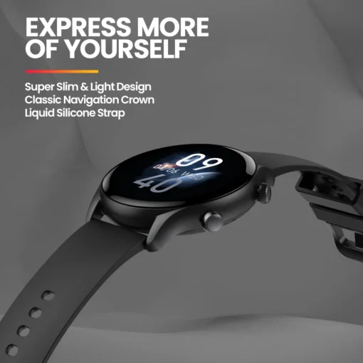 New Zeblaze Btalk 3 Plus Voice Calling Smart Watch 1.39'' Large HD Color Display Fitness Tracking Smartwatch for Men and Ladies - Image 4