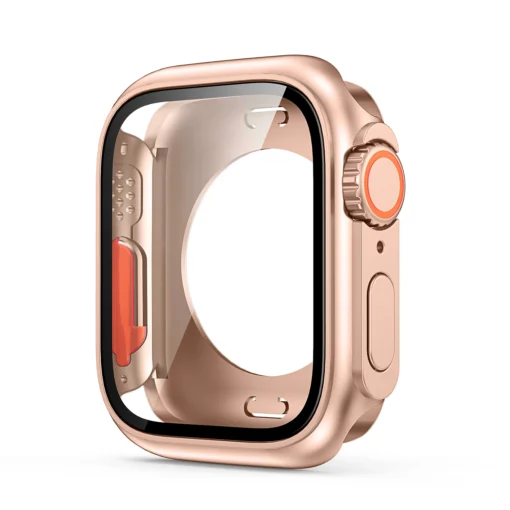 Screen Protector Cover for Apple Watch 45mm 44mm 40mm 41mm Hard PC Front Rear Bumper Case iwatch 9 8 7 SE 6 5 4 Change To Ultra - Image 6