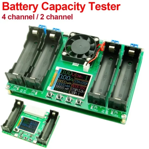 Hot Sell 18650 Lithium Battery Capacity Tester Module MAh MWh Digital Battery Power Detector Module 18650 Battery Tester Type-C - Image 4