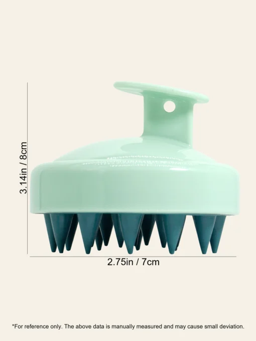 Silicone Shampoo Scalp Hair Massager Head Body Scalp Massage Brush Scalp Massage Brush Comb Magic Handle Brush Spa Massage Brush - Image 10