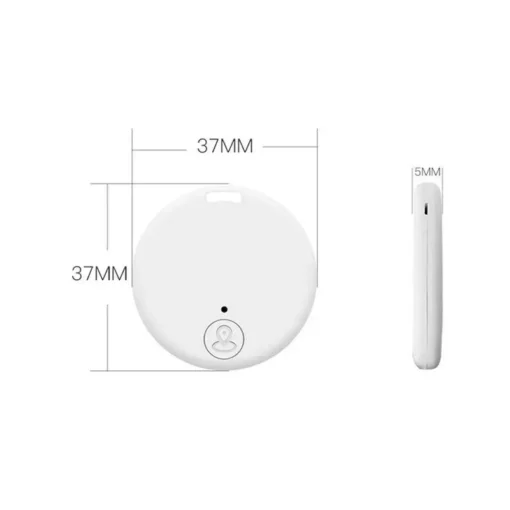 Mini GPS Mobile Bluetooth 5.0 Tracker Anti-Lost Device Round Anti-Lost Device Pet Kids Bag Wallet Tracking Smart Finder Locator - Image 12