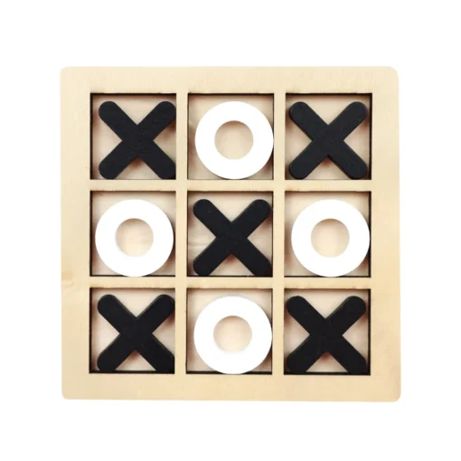 Montessori Play Game Wooden Toy Mini Chess Interaction Puzzle Training Brain Learing Early Educational Toys For Children Kids - Image 12