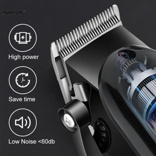 Professional hair cutting machine Electric Hair Trimmer set for men usb Rechargeable Barber hair clippers Wet And Dry haircut - Image 5